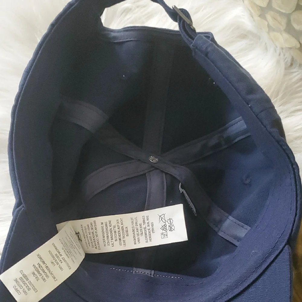 Patagonia Dark Blue Cap with Strap Unisex - Picture 2 of 9